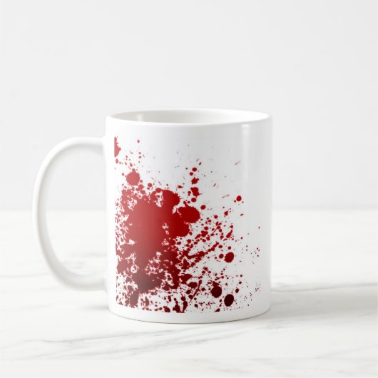 Zombie-Impfstoff-Tasse Kaffeetasse (Links)