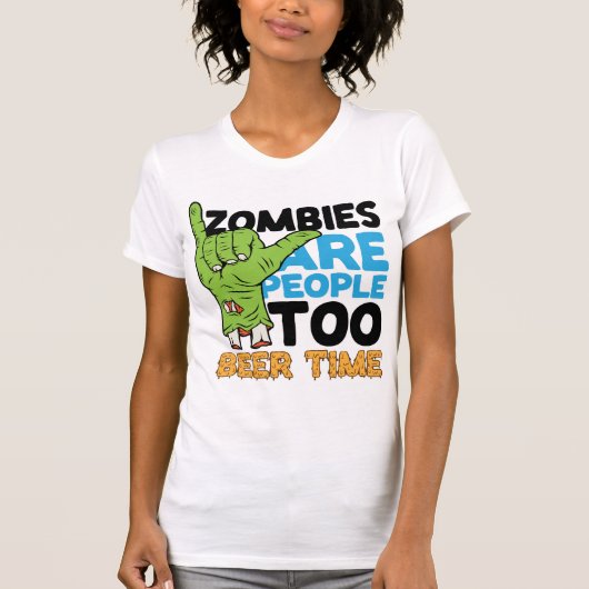 Zombie in the Bar T-Shirt (Vorderseite)