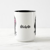 Zombie individuelle Name Tasse (Zentrum)