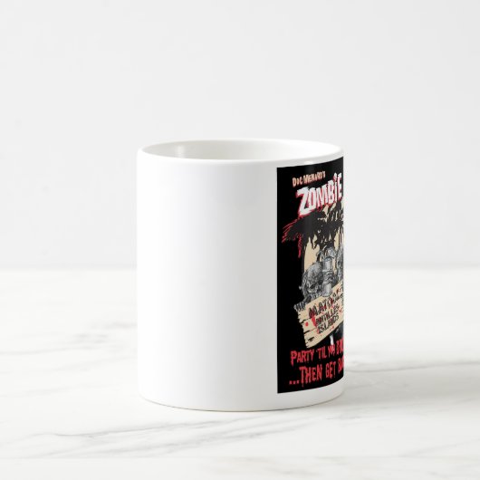 Zombie-Insel-Bar-Tasse Kaffeetasse (Mittel)