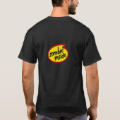 Zombie Inside Torn Bekleidung T-Shirt (Rückseite)