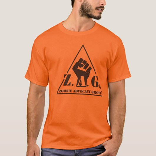 Zombie-Interessensgruppe T-Shirt (Vorderseite)