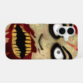 Zombie iPhone 16 Hülle (Rückseite (Horizontal))