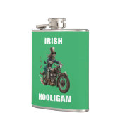 Zombie Irish Hooligan Flask Flachmann (Links)
