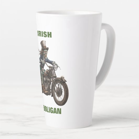 Zombie Irish Hooligan Tasse (Rechte Ecke)