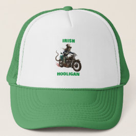Zombie Irish Hooligan Trucker Hat Truckerkappe