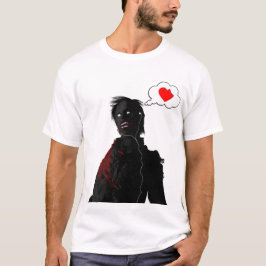 Zombie isst dein Herz raus T-Shirt