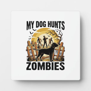 Zombie-Jagdhund-Vintage-Halloween-T-Shirt_1 Fotoplatte