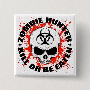 Zombie-Jäger 3 Button