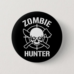 Zombie-Jäger Button