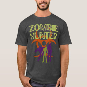 Zombie-Jäger Grusel-Horror-Halloween-Kostüm fam T-Shirt