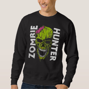 Zombie-Jäger-Halloween-Kleidung Halloween 1 Sweatshirt