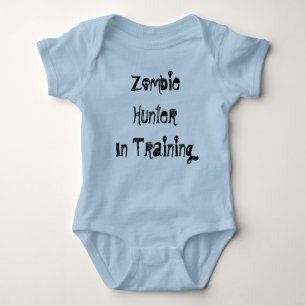 Zombie-Jäger im Training Baby Strampler