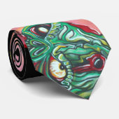 Zombie-Jäger Krawatte (Gerollt)