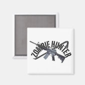 Zombie-Jäger Magnet (Vorderseite/Rückseite)