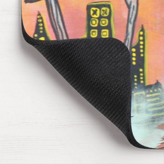 Zombie-Jäger Mousepad (Ecke)