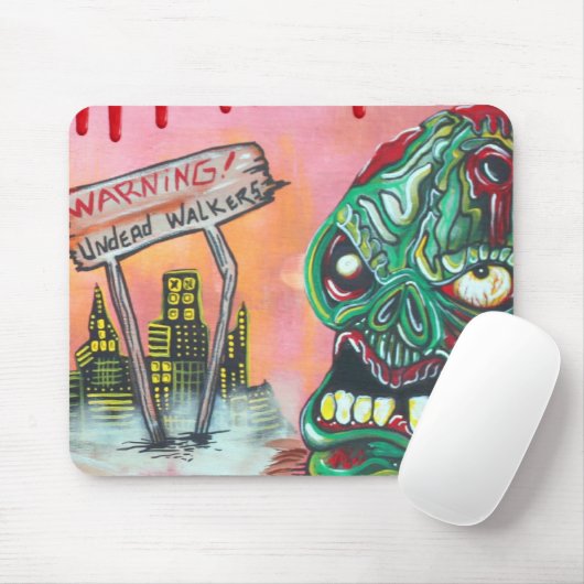 Zombie-Jäger Mousepad (Mit Mouse)