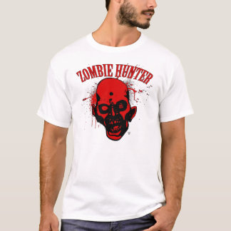 Zombie-Jäger Red&Black Headshot T-Shirt
