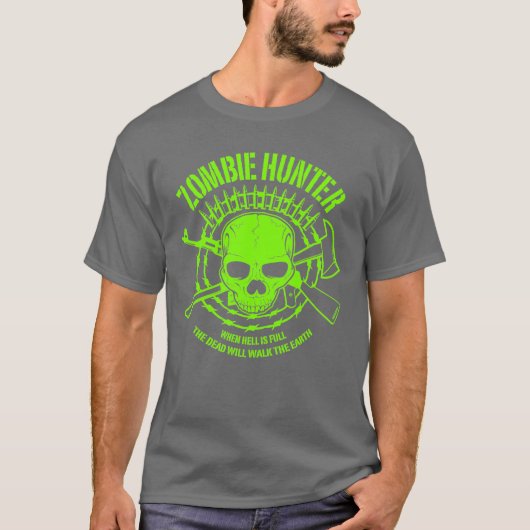 Zombie-Jäger-T - Shirt (Vorderseite)