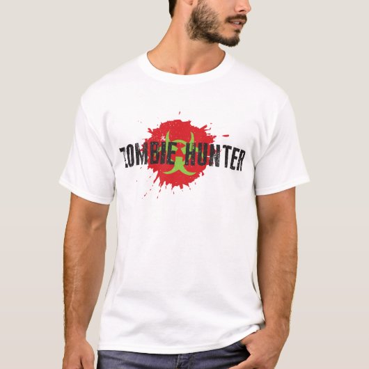 ZOMBIE-JÄGER T-Shirt (Vorderseite)