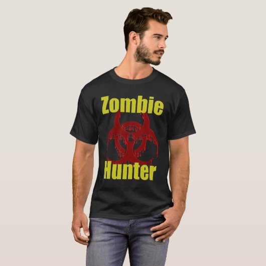 Zombie-Jäger T-Shirt (Vorne ganz)