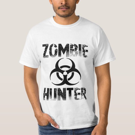 Zombie-Jäger T-Shirt (Vorderseite)