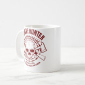 Zombie-Jäger-Tasse Kaffeetasse (Vorderseite Links)