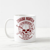 Zombie-Jäger-Tasse Kaffeetasse (Links)