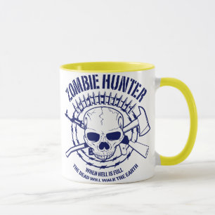 Zombie-Jäger-Tasse Tasse
