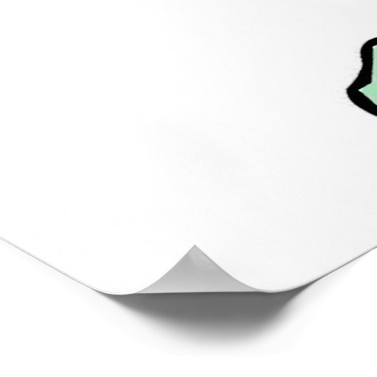 Zombie Jäger Zielposter Poster (Ecke)