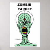 Zombie Jäger Zielposter Poster (Vorne)