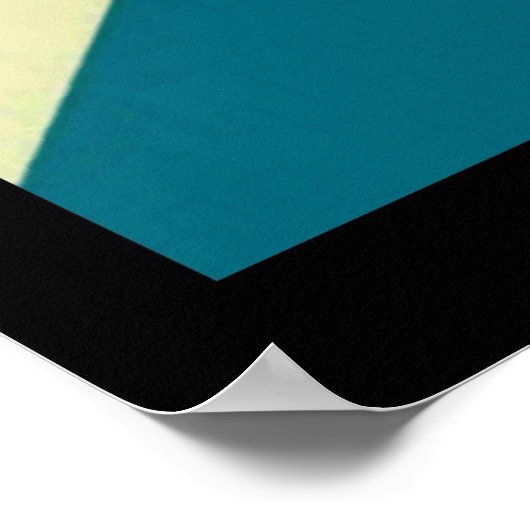 Zombie Jesus Art Nouveau Poster (Ecke)