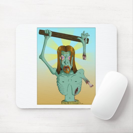 Zombie-Jesus-Tinte Mousepad (Mit Mouse)