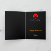 Zombie Joke Halloween Card Karte (Innenseite)