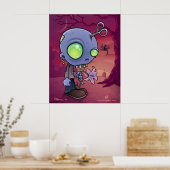 Zombie Jr. Poster (Küche)