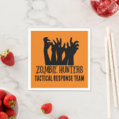 Zombie Junters Tactical Response Team Serviette (Beispiel)