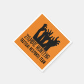 Zombie Junters Tactical Response Team Serviette (Ecke)