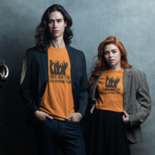 Zombie Junters taktisches Team Halloween T-Shirt