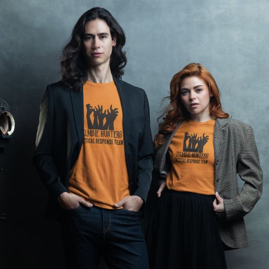 Zombie Junters taktisches Team Halloween T-Shirt