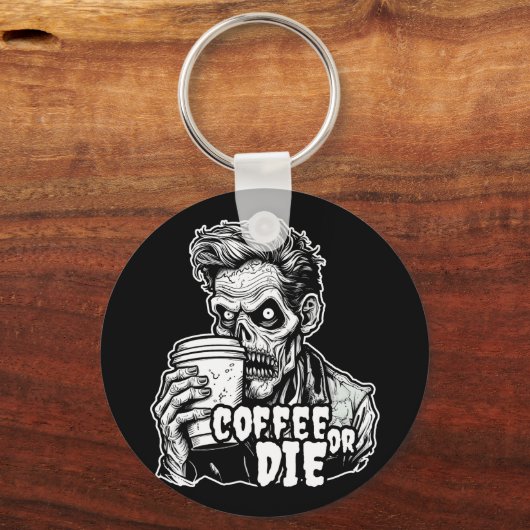 Zombie-Kaffee oder die Schlüsselanhänger (Vorderseite)