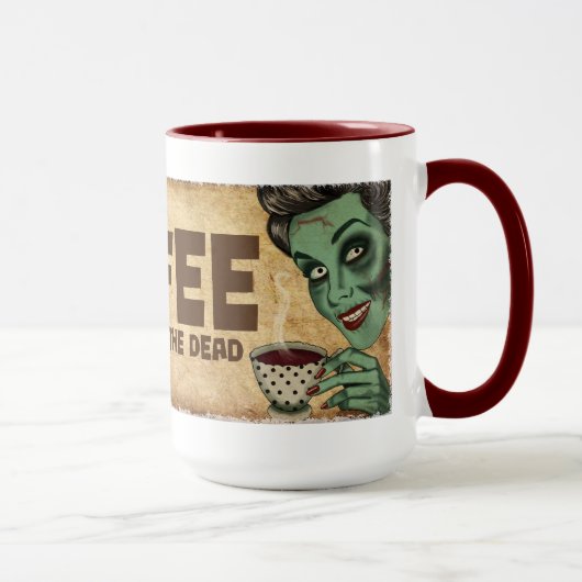 Zombie-Kaffee-Tasse Tasse (Rechts)