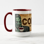 Zombie-Kaffee-Tasse Tasse (Links)
