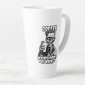 Zombie-Kaffee, weil Mord falsch ist Milchtasse (Rechte Ecke)