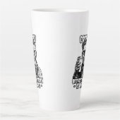 Zombie-Kaffee, weil Mord falsch ist Milchtasse (Vorderseite)