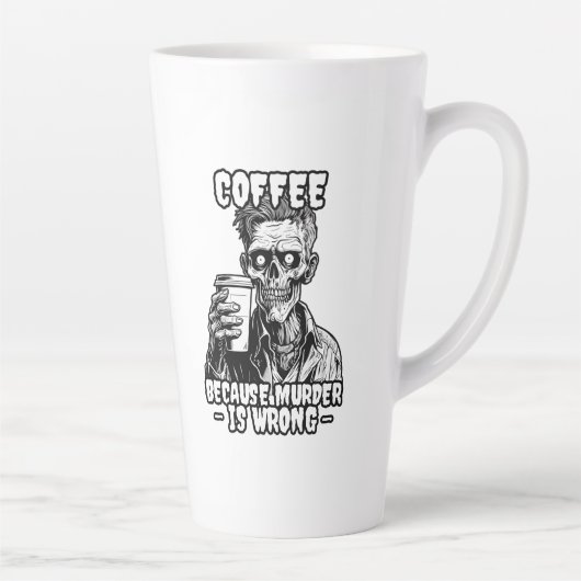 Zombie-Kaffee, weil Mord falsch ist Milchtasse (Rechts)