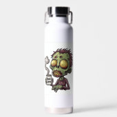 Zombie-Kaffeepause Trinkflasche (Vorne)