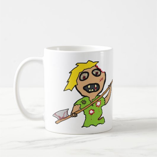 Zombie Kaffeetasse (Links)