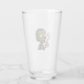 Zombie-Kaffezeit Glas (Rückseite)