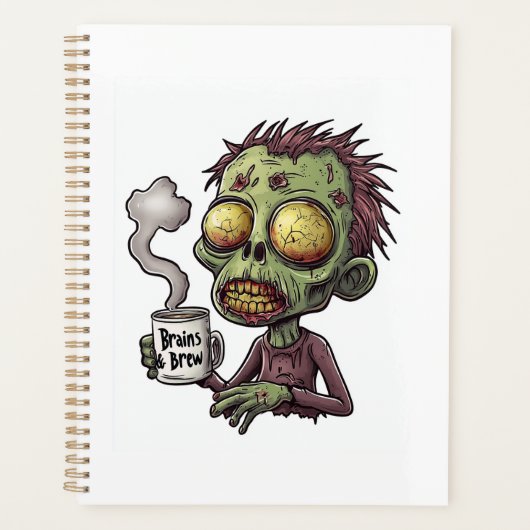 Zombie-Kaffezeit Planer (Vorderseite)