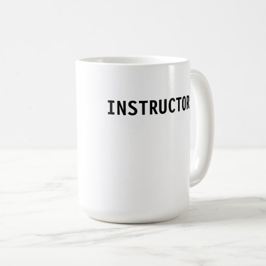 Zombie-Kampf-Schullehrer-Tasse Kaffeetasse (VorderseiteRechts)